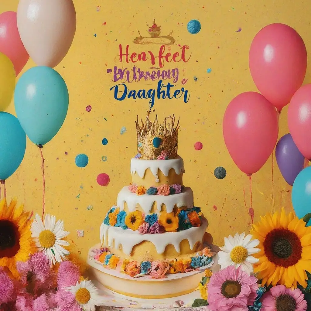 Happy birthday message for daughter