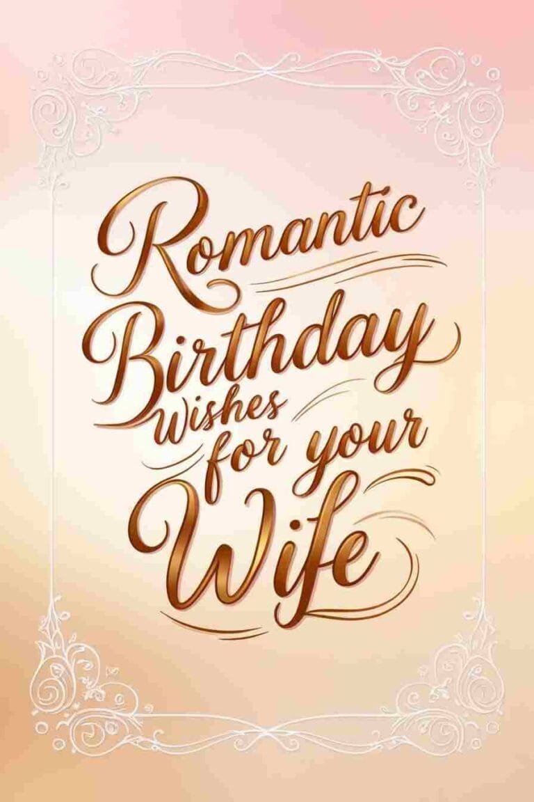 Birthday Wishes for Your Wife