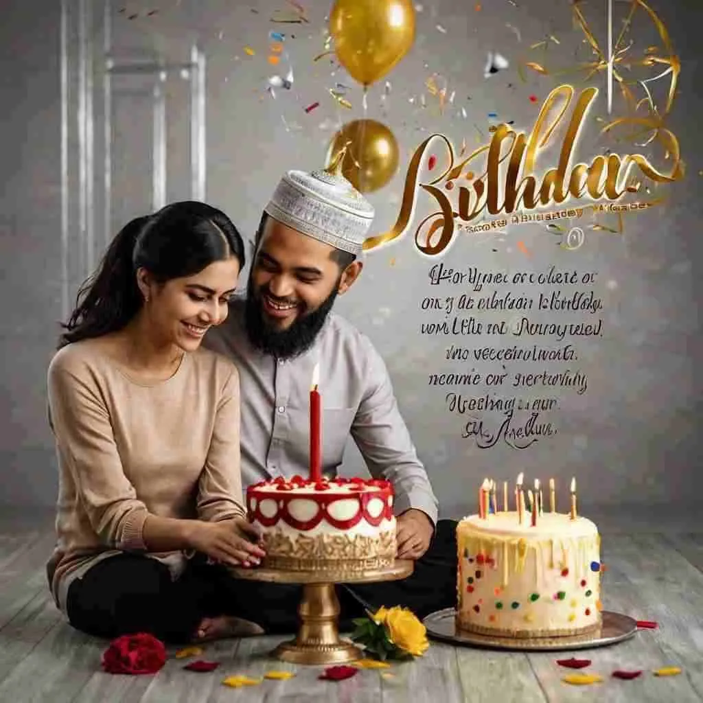 Islamic Birthday Wishes for Husband