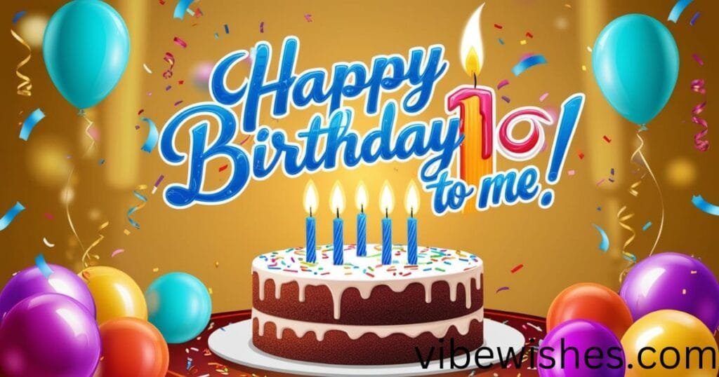 Birthday Wishes for Myself
