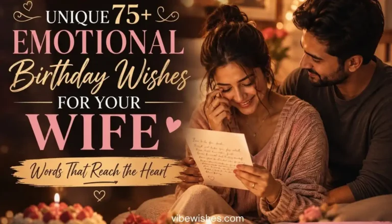A happy wife crying tears of joy while reading a romantic birthday letter from her husband.