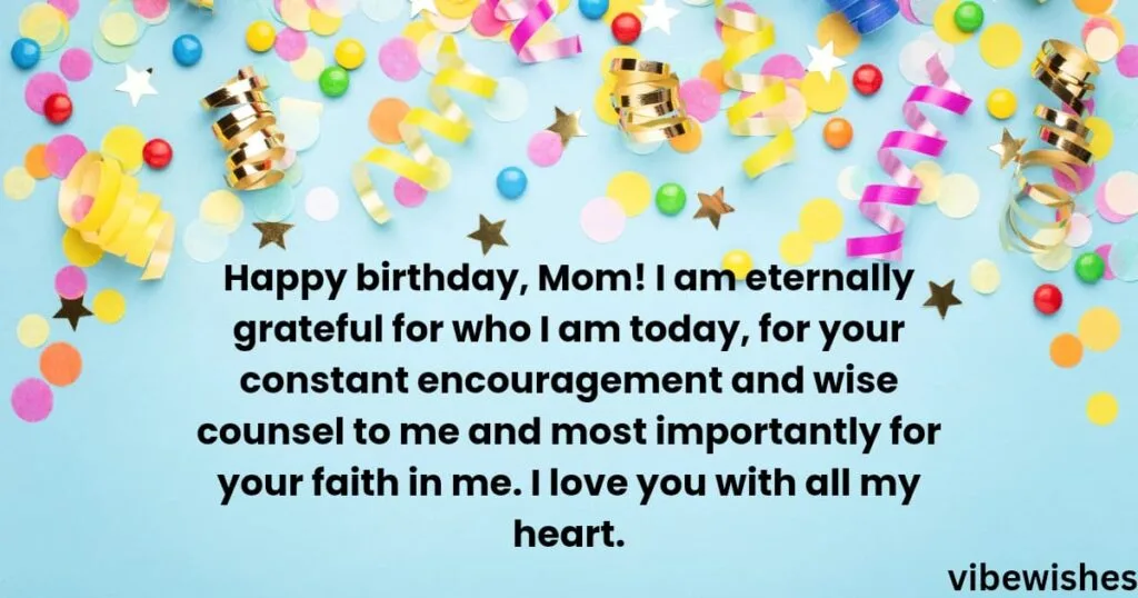 Birthday Wishes for Mom