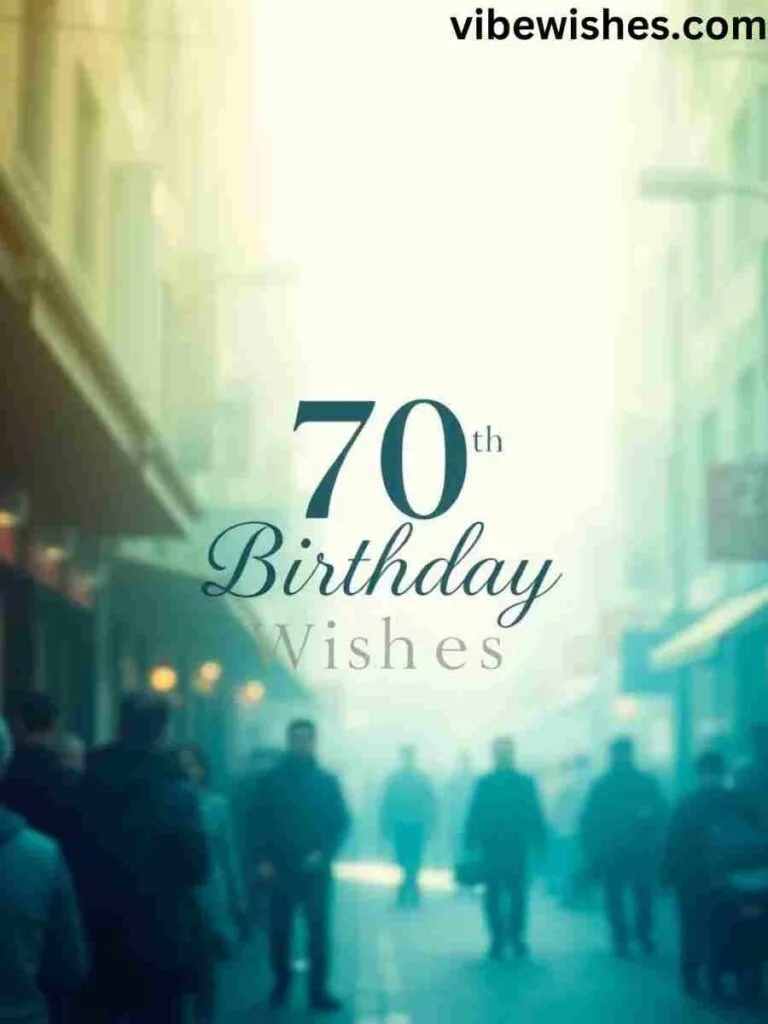 70th Birthday Wishes