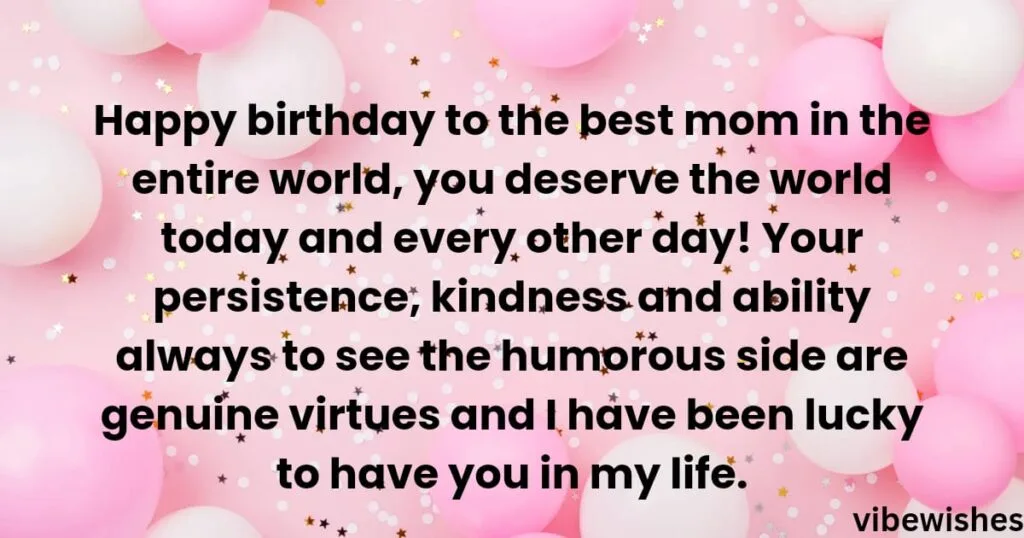 Birthday Wishes for Mom