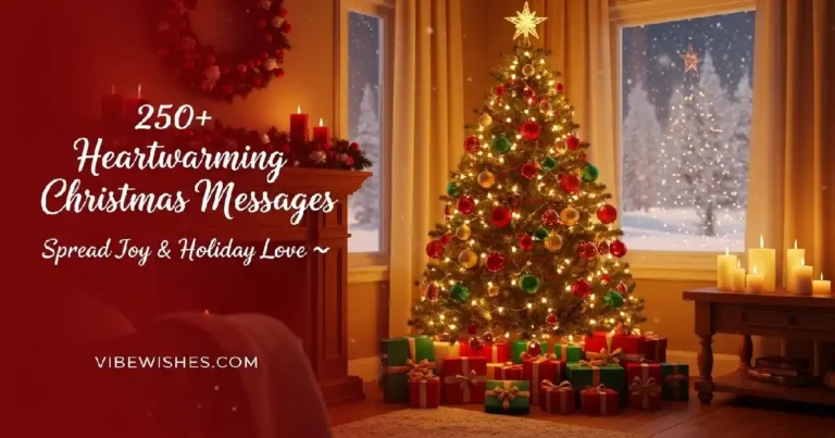 A happy group of close friends celebrating together with falling confetti, creating a cheerful header for festive Christmas Messages.