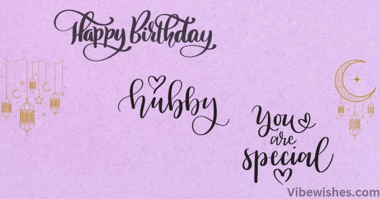 Sweet Birthday Messages for Husband