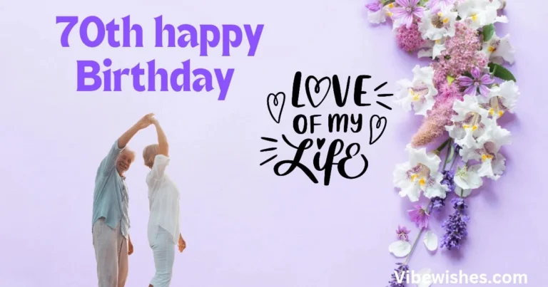 Religious 70th Birthday Wishes for Husband