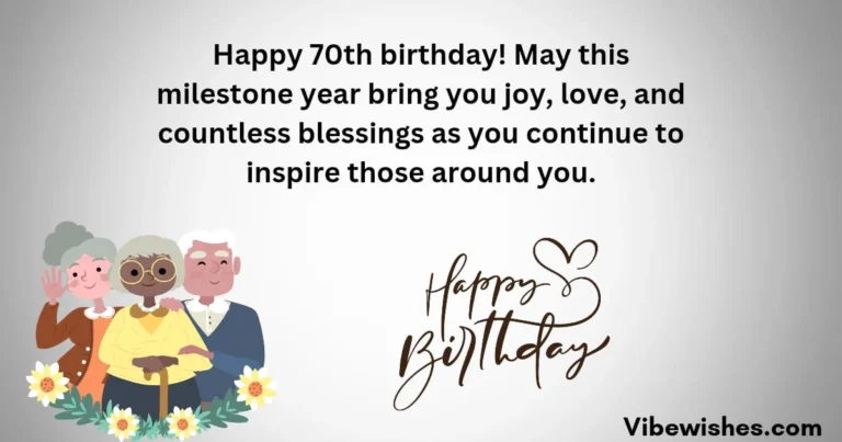 70th Birthday Quotes