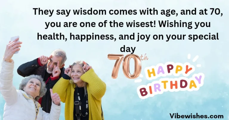 Religious 70th Birthday Quotes