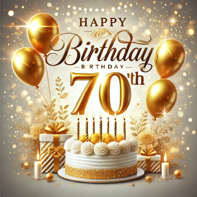 70th Birthday Wishes