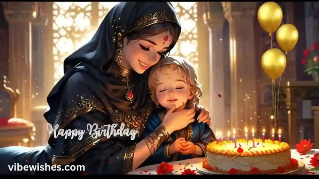 Islamic Birthday Wishes for Mother from Son