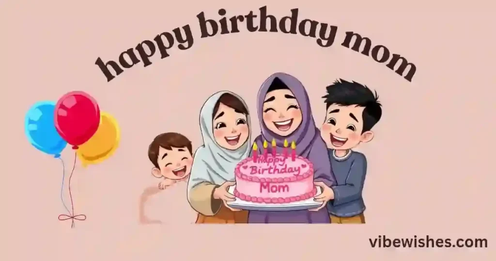 Simple Islamic birthday wishes for mother