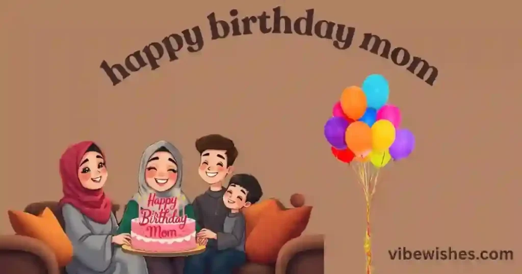 Simple Islamic birthday wishes for mother