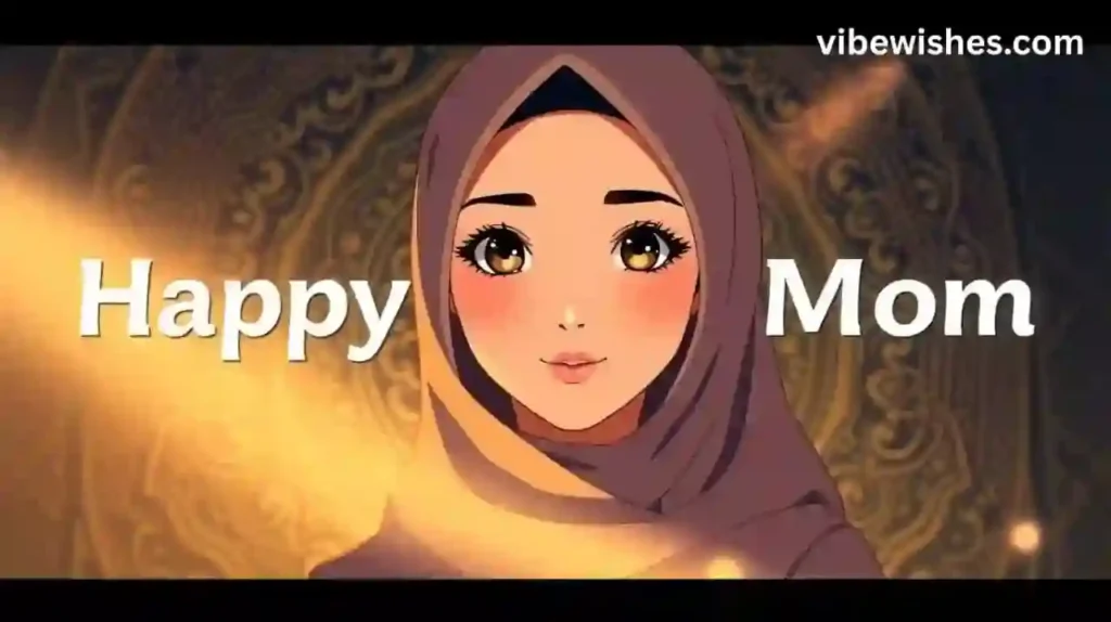 Modern Islamic birthday wishes for mom