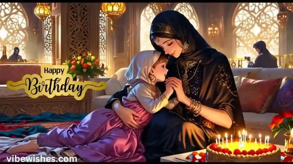 Islamic Birthday Wishes for Mother from Son