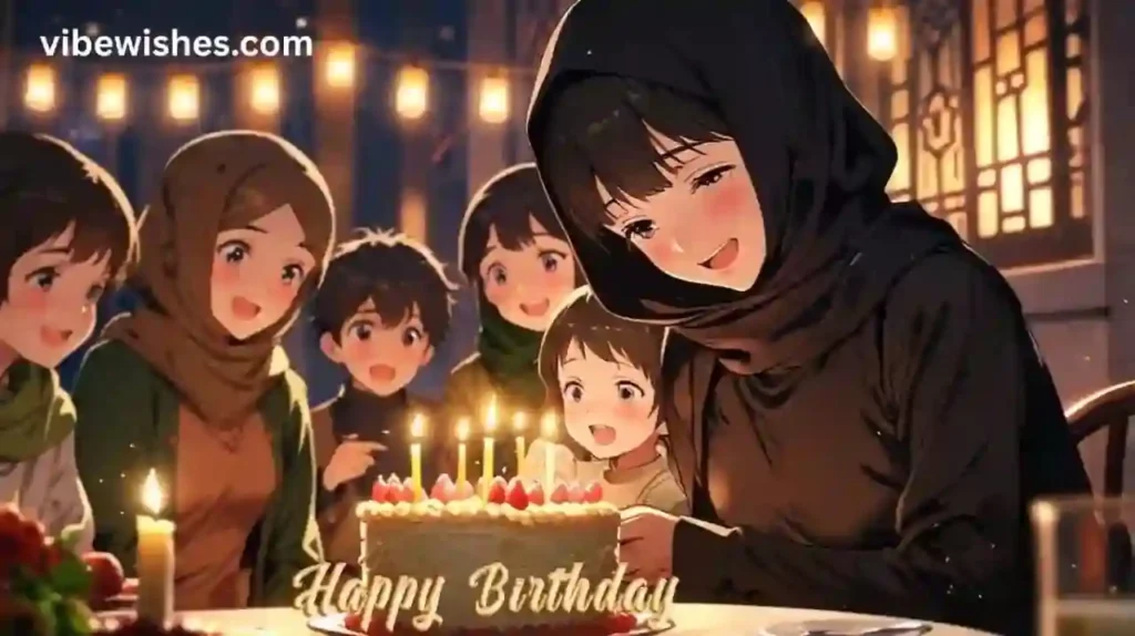 Short Islamic birthday wishes for mother