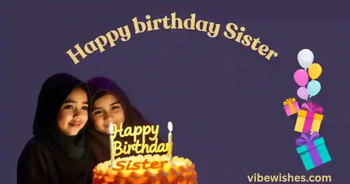 Islamic Birthday Wishes for Little Sister