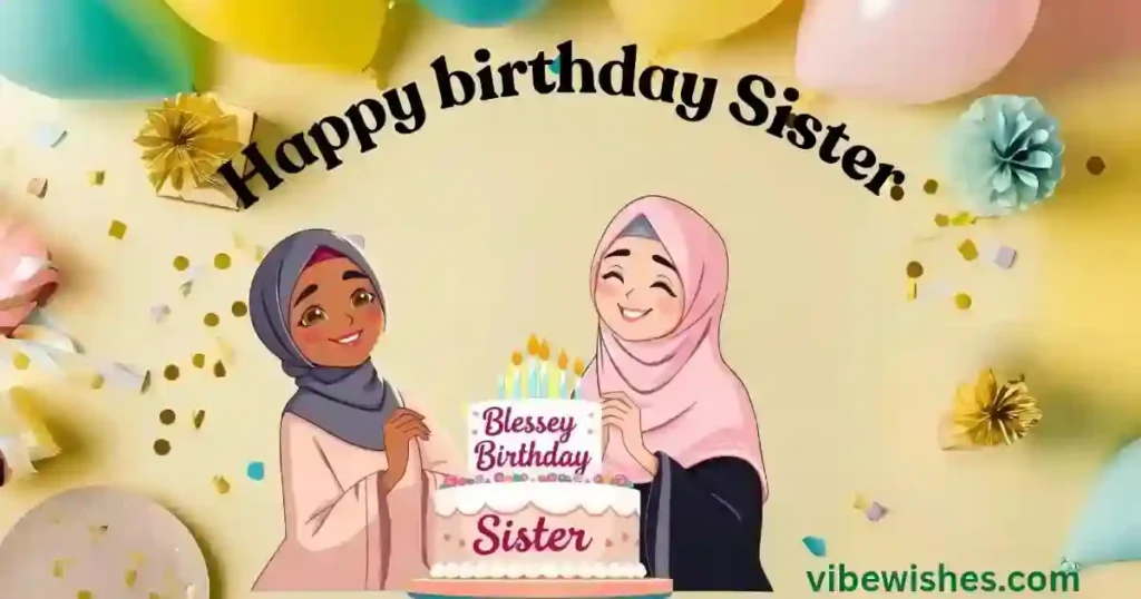 Meaningful Islamic Birthday Wishes for Sister