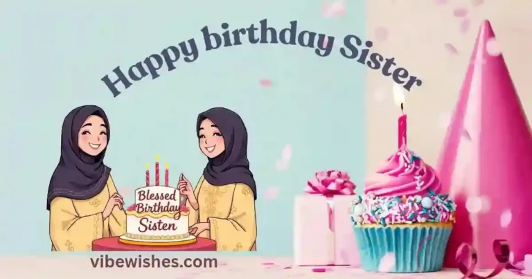 Emotional Islamic Birthday Wishes for Sister