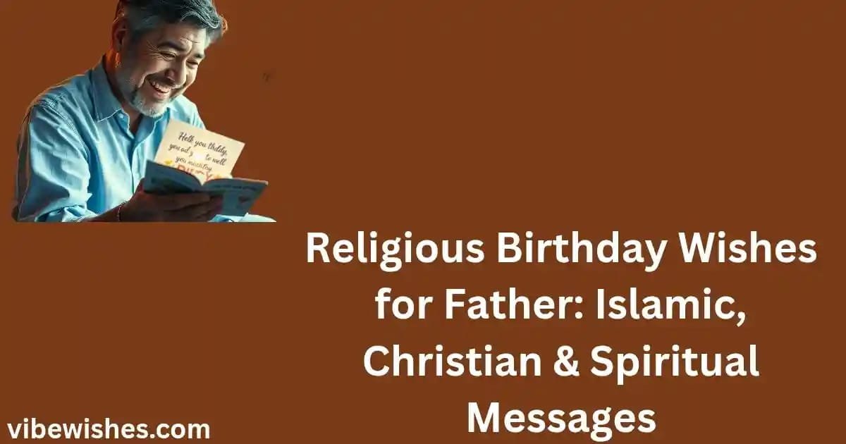 Religious Birthday Wishes for Father
