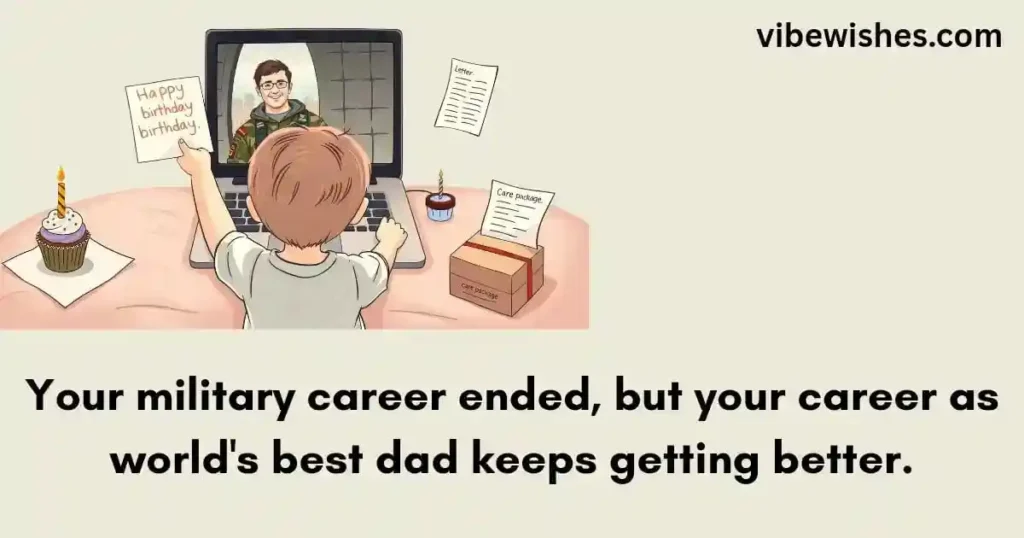Birthday Wishes for Military Father
