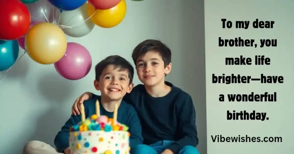 Heartfelt Birthday Wishes for Brother