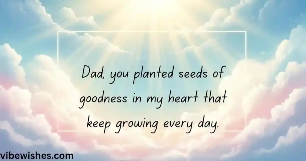 Birthday Wishes for Father in Heaven