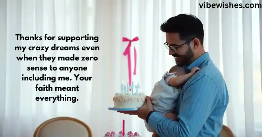 Thank You Birthday Wishes for Father