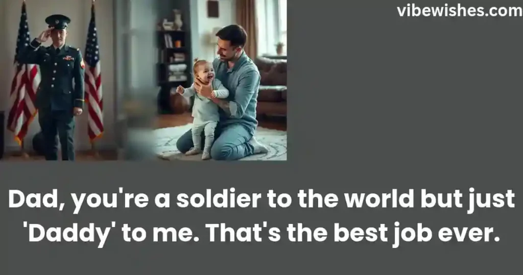 Birthday Wishes for Military Father
