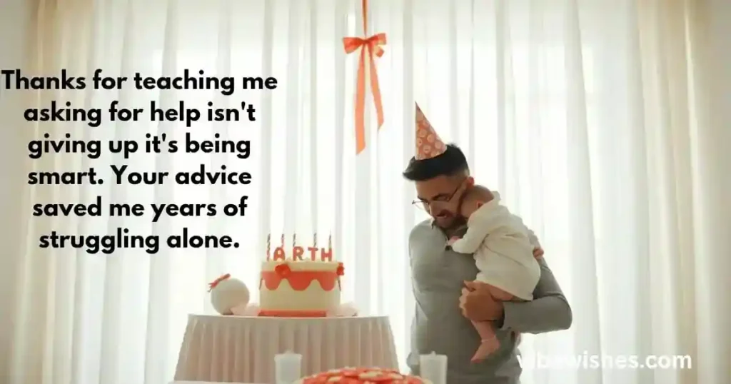 Thank You Birthday Wishes for Father