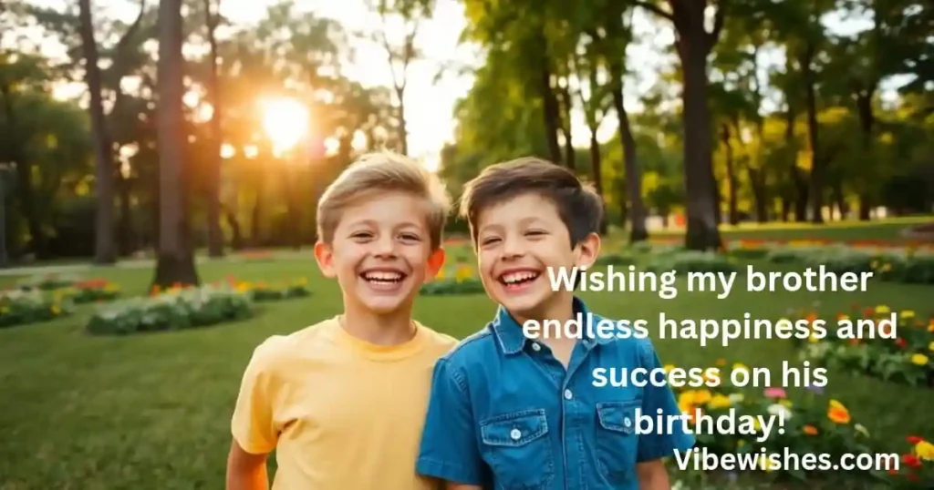 BIRTHDAY WISHES FOR BROTHER