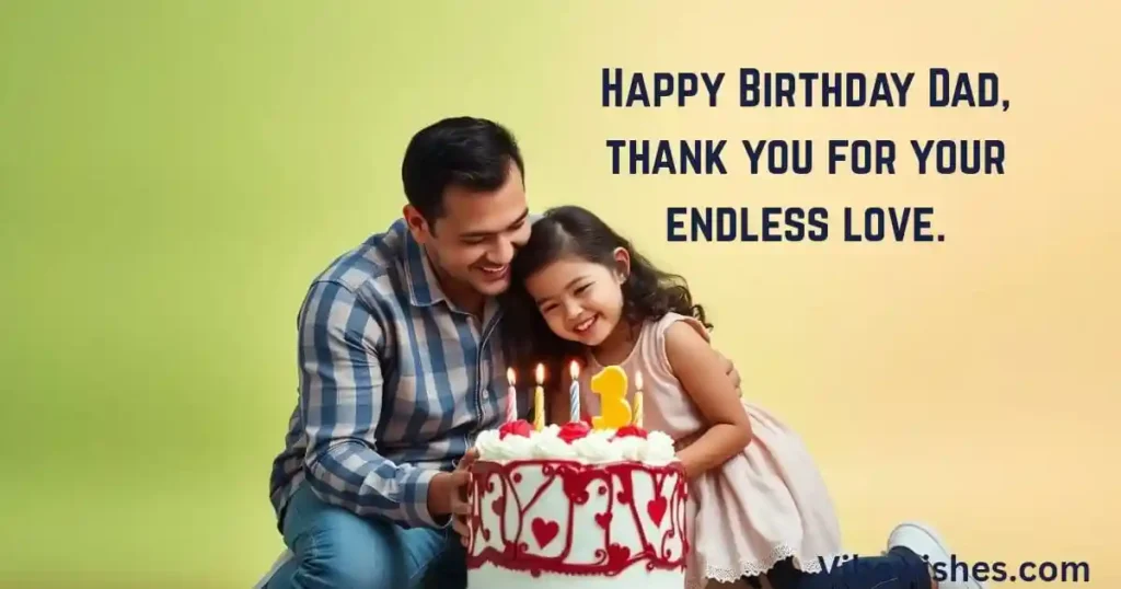 Birthday Wishes for Father from Daughter