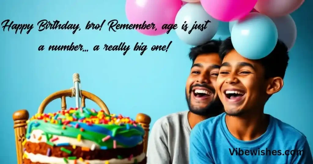 Funny Birthday Wishes for Brother