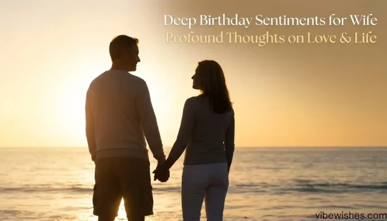 A couple holding hands on the beach during sunset, perfect for deep birthday sentiments for wife.