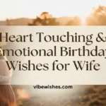 A beautiful quote card featuring heart touching birthday wishes for wife focusing on home and love.