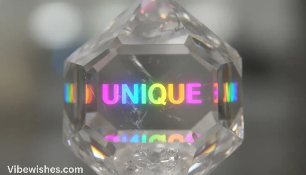 Rainbow colored prism reflecting unique message ideas for an august 13th birthday.