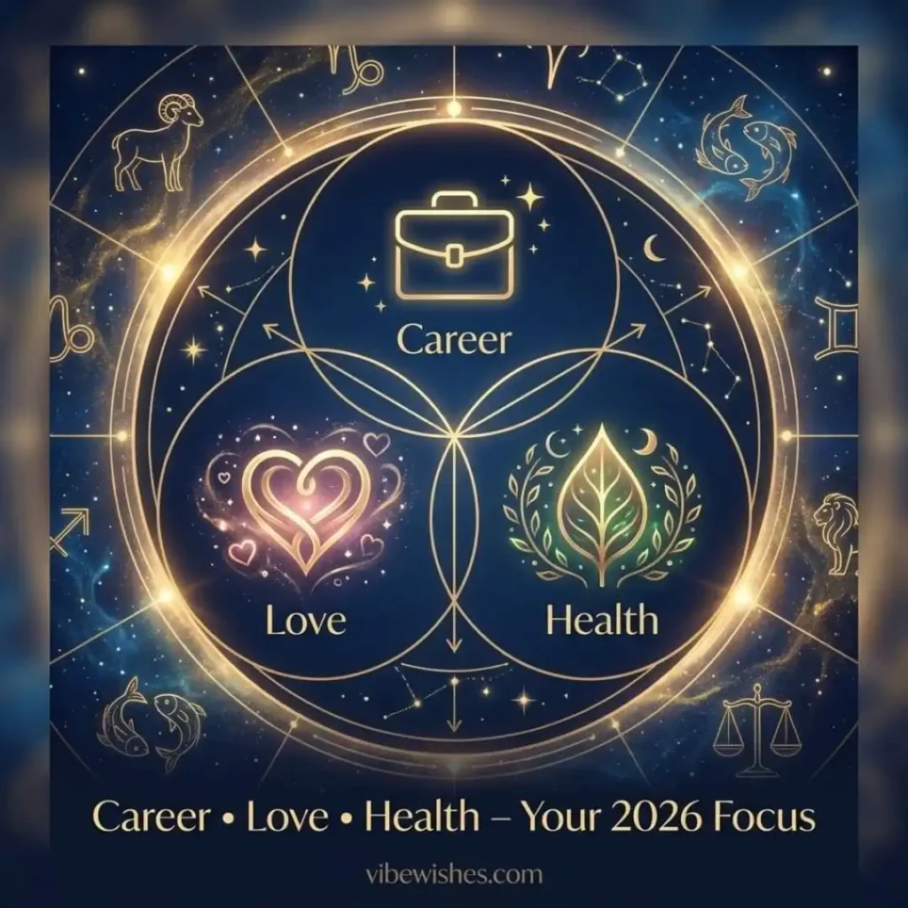 A decorative square image with a zodiac wheel and the text Your stars are aligning for the August birthday horoscope.