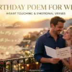 Birthday poem for wife emotional romantic birthday poem for wife heart touching verses vibewishes.com