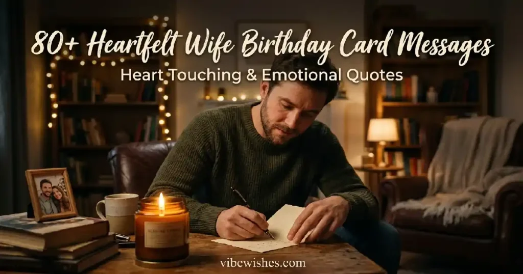 wife birthday card messages emotional romantic ideas