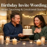 birthday party invitation wording for wife