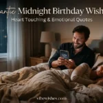 midnight birthday wishes for wife romantic emotional