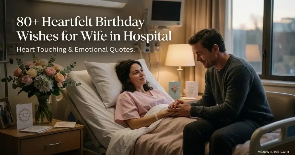 Birthday Wishes for Wife in Hospital emotional romantic scene