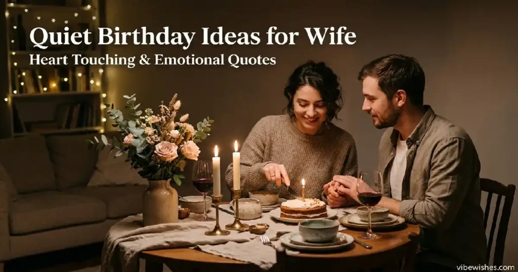 quiet birthday celebration ideas for wife romantic candlelight dinner