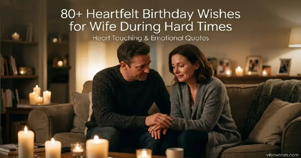 birthday wishes for wife during hard times emotional romantic image