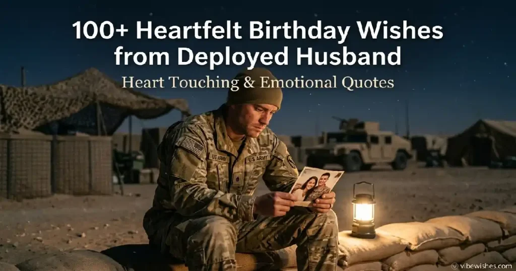 birthday wishes from deployed husband to wife emotional military love