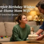 birthday wishes for stay at home mom wife emotional heartfelt image