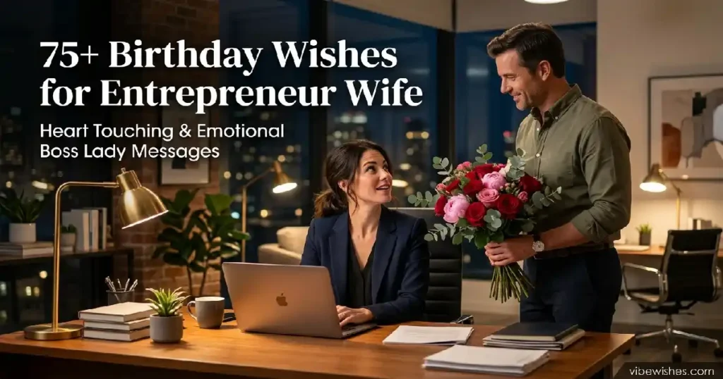 birthday wishes for entrepreneur wife emotional boss lady birthday celebration vibewishes.com
