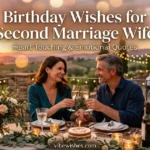 birthday wishes for second marriage wife emotional romantic celebration