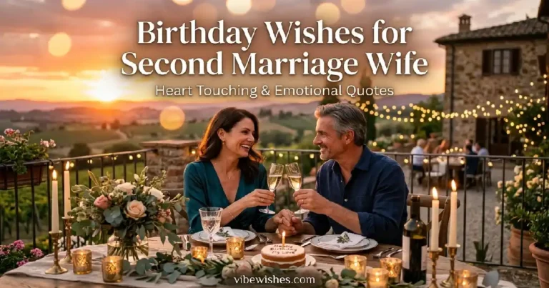 birthday wishes for second marriage wife emotional romantic celebration