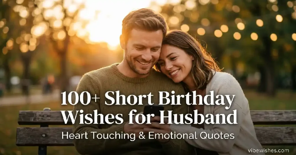 short birthday wishes for husband romantic emotional messages